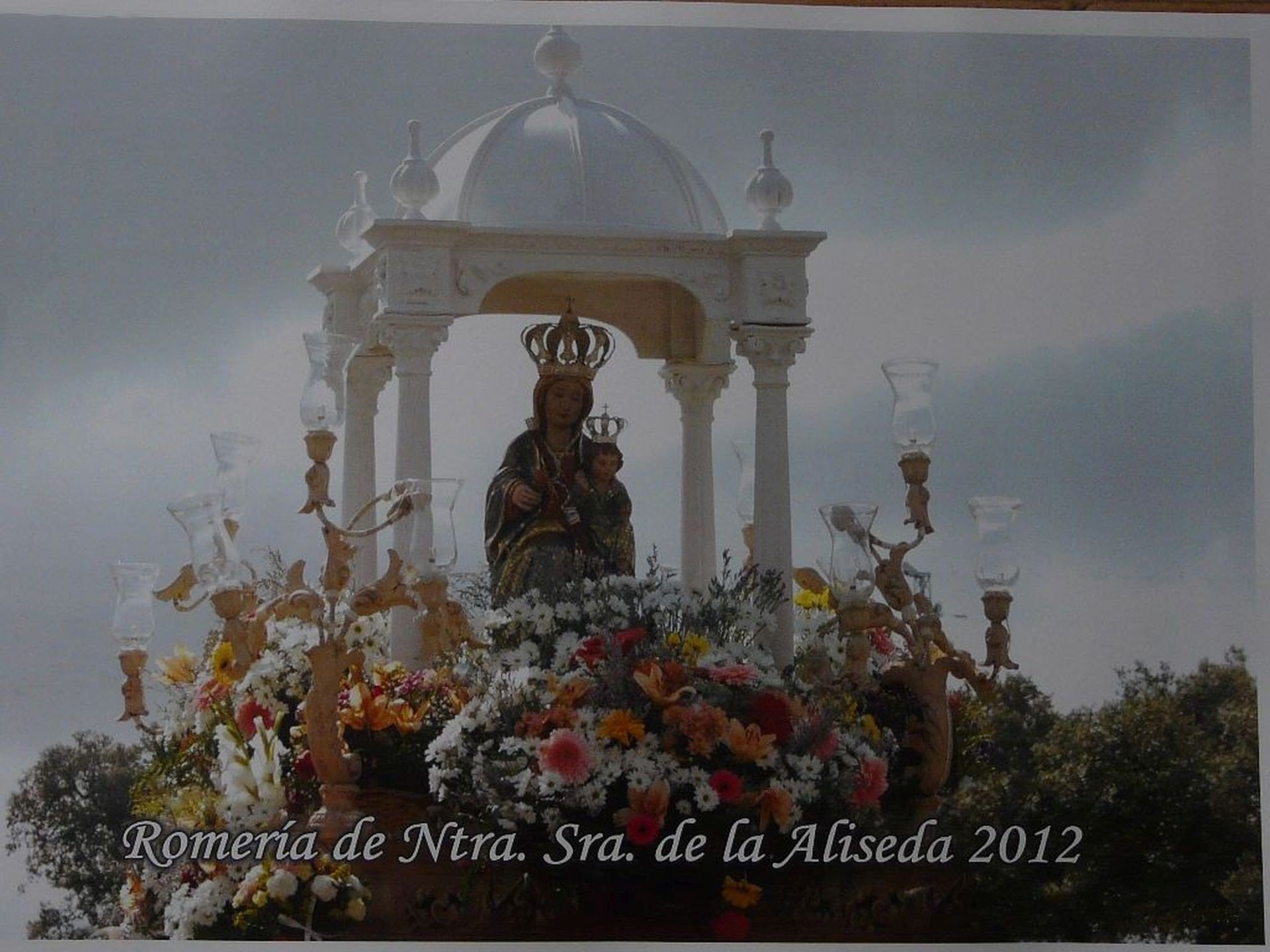 Romería en honor a la Virgen de la Aliseda 2012 Cumbres de San Bartolomé
